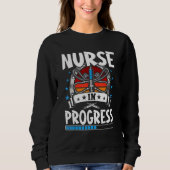 Nurse In Progress Trainee Student Trui (Voorkant)