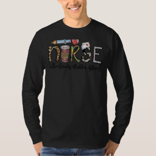 Nurse koffiezetapparaten Ruber Glove Nurse Life T-shirt
