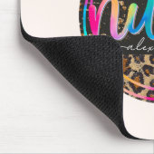 Nurse leopard-printer muismat (Hoek)