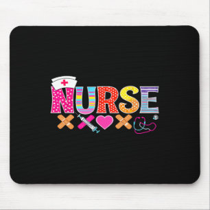 Nurse Life 2025 Heartbeat voor Nurse Week Nurse's Muismat
