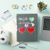 Nurse Life - Collection Autocollants (Couverture iPad)