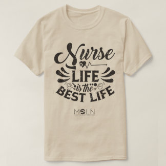 Nurse Life lichtgekleurd T-shirt
