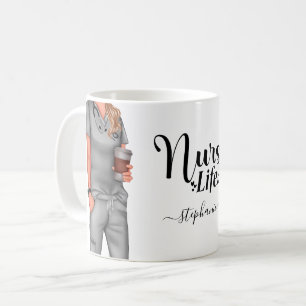 Nurse Life Personnalisée Café Mug