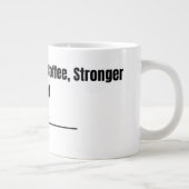 Nurse Life Strong Coffee Stronger Heart Mug (Droite)