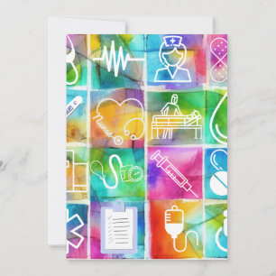 Nurse Love Feestdagenkaart