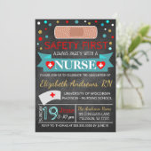 Nurse Medical Afstuderen / Uitnodiging voor pensio (Staand voorkant)