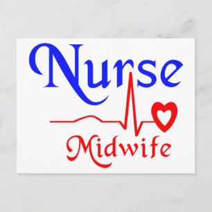 Nurse Midechtgenote Briefkaart