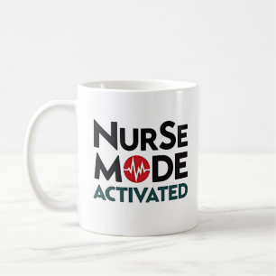 Nurse Mode geactiveerd Grappig Koffiemok