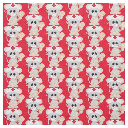 Nurse Mouse Pima tissu coton (Échantillon)