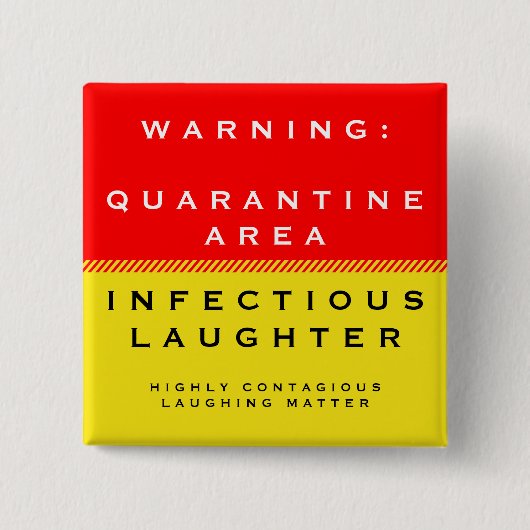 Nurse Novelty Gift Vierkante Button 5,1 Cm (Voorkant)