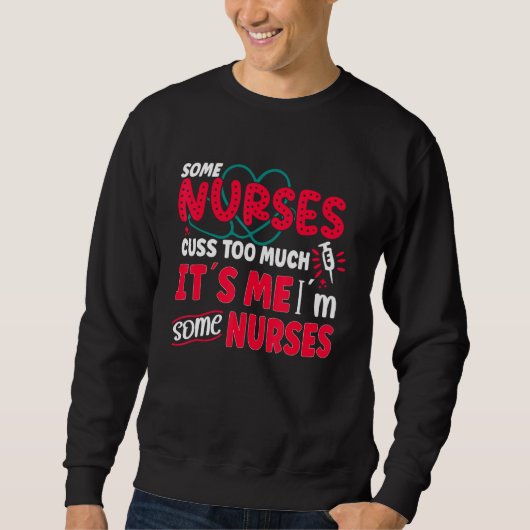 Nurse Nursing Clinic Medical Stuff Paramedic Medic Trui (Voorkant)
