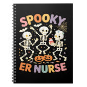 Nurse Nursing Cute Halloween Spooky Essential T-Sh Notitieboek (Voorkant)