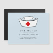 Nurse Pet Blue Beweging Aankondiging (Voorkant / Achterkant)