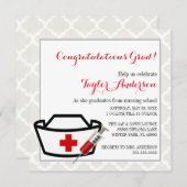 Nurse Pet Nursing School Afstuderen Aankondiging (Voorkant / Achterkant)