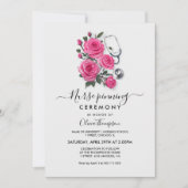 Nurse Pinning Ceremony Invitation | RN BSN Graduat (Devant)