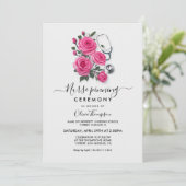 Nurse Pinning Ceremony Invitation | RN BSN Graduat (Debout devant)