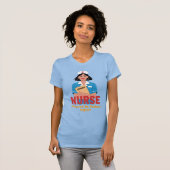Nurse Powered by Coffee T-shirt (Devant entier)