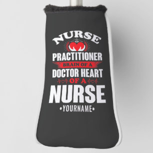 Nurse Practitioner Brains Of A Doctor Heart Of Golfheadcover