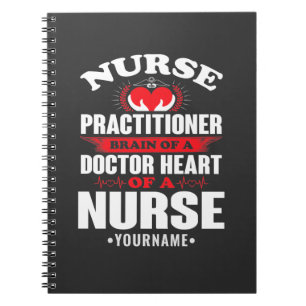 Nurse Practitioner Brains Of A Doctor Heart Of Notitieboek