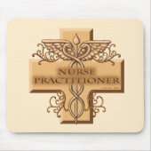 Nurse Practitioner Caduceus Muismat (Voorkant)