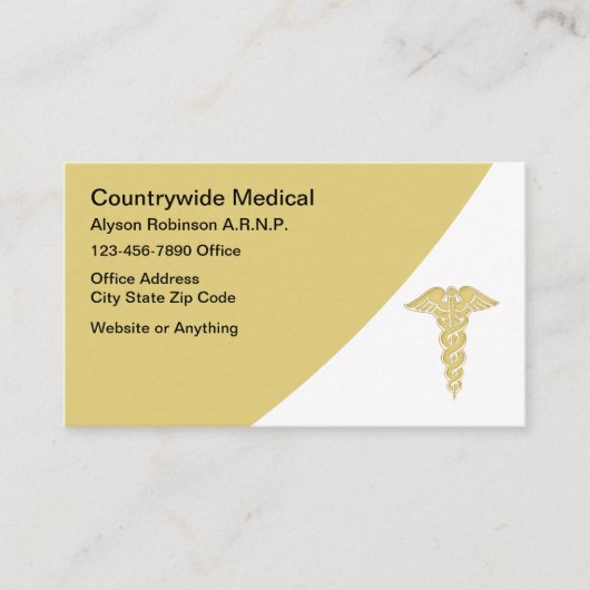 Nurse Practitioner Medical Kantoor Afspraakkaart Afsprakenkaartje (Voorkant)