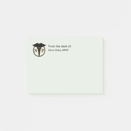 Nurse Practitioner Medical Sticky Notes (Voorkant)