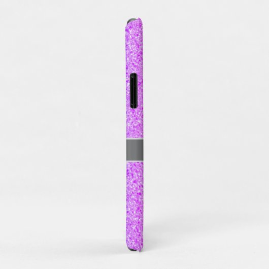 Nurse praktiserer FNP Rainbow Glitter Monogram Case-Mate iPhone Case (Achterkant/rechts)