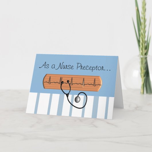 Nurse Preceptor bedankkaart (Voorkant)