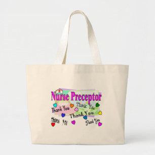 Nurse Preceptor DANK U Grote Tote Bag