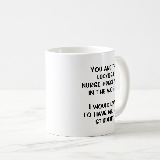 Nurse Preceptor Funny Gift Coffee Mug Koffiemok (Voorkant rechts)