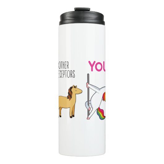 Nurse Preceptor Funny Unicorn Thermosbeker (Voorkant)