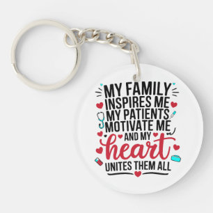 Nurse Profession Design Sleutelhanger