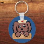 Nurse Pup Sleutelhanger (Voorkant)