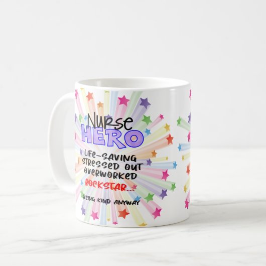 Nurse Rockstar Mug (Devant gauche)