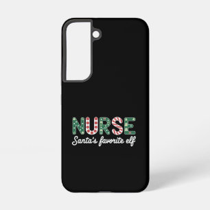 Nurse Santa's favoriete elfenleven verpleegstersda Samsung Galaxy Hoesje