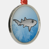 Nurse Shark Metalen Ornament (Rechts)