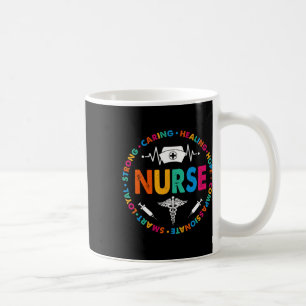 Nurse Shirt Funny Nursing Nurse RN LPN NP Koffiemok
