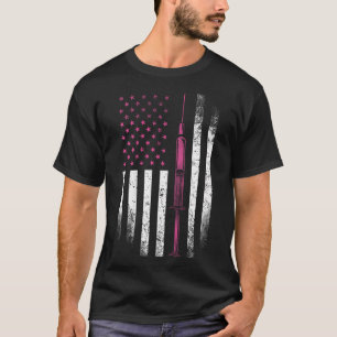 Nurse Shirt RN LPN American Flag Spuit Doctor Me