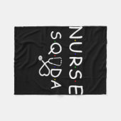 Nurse Squad Fleece Deken (Voorkant (Horizontaal))