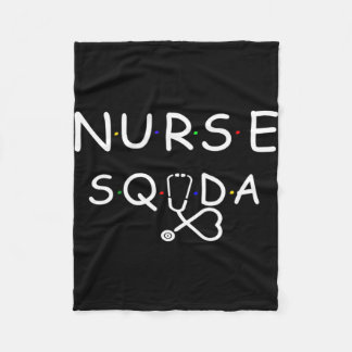 Nurse Squad Fleece Deken