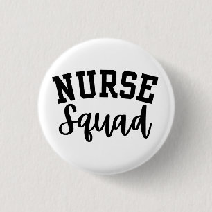 Nurse Squad Ronde Button 3,2 Cm