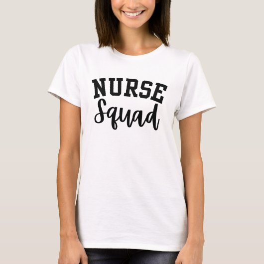 Nurse Squad T-shirt (Voorkant)