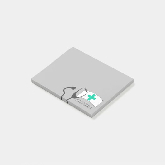 Nurse Sticky Post-it Notes (Schuin)