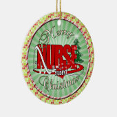 NURSE STUDENT CHRISTMAS KERAMISCH ORNAMENT (Rechts)