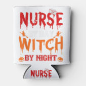 Nurse Sugar Skull Stethoscoop Medical Halloween Co Blikjeskoeler (Voorkant)