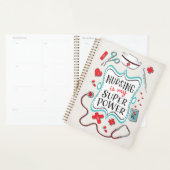 Nurse Super Power Planner (Devant avec enveloppe)