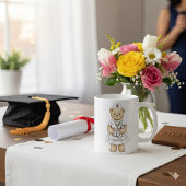 Nurse Teddy Bear Mug – Custom Name Gift for Nurses