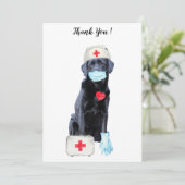 Nurse Thank You Card Bedankkaart (Staand voorkant)