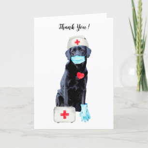 Nurse Thank You Card Bedankkaart