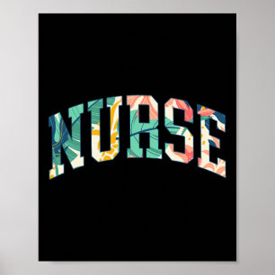 Nurse Tropical Planten Nurse Hawaii Island Vakanti Poster